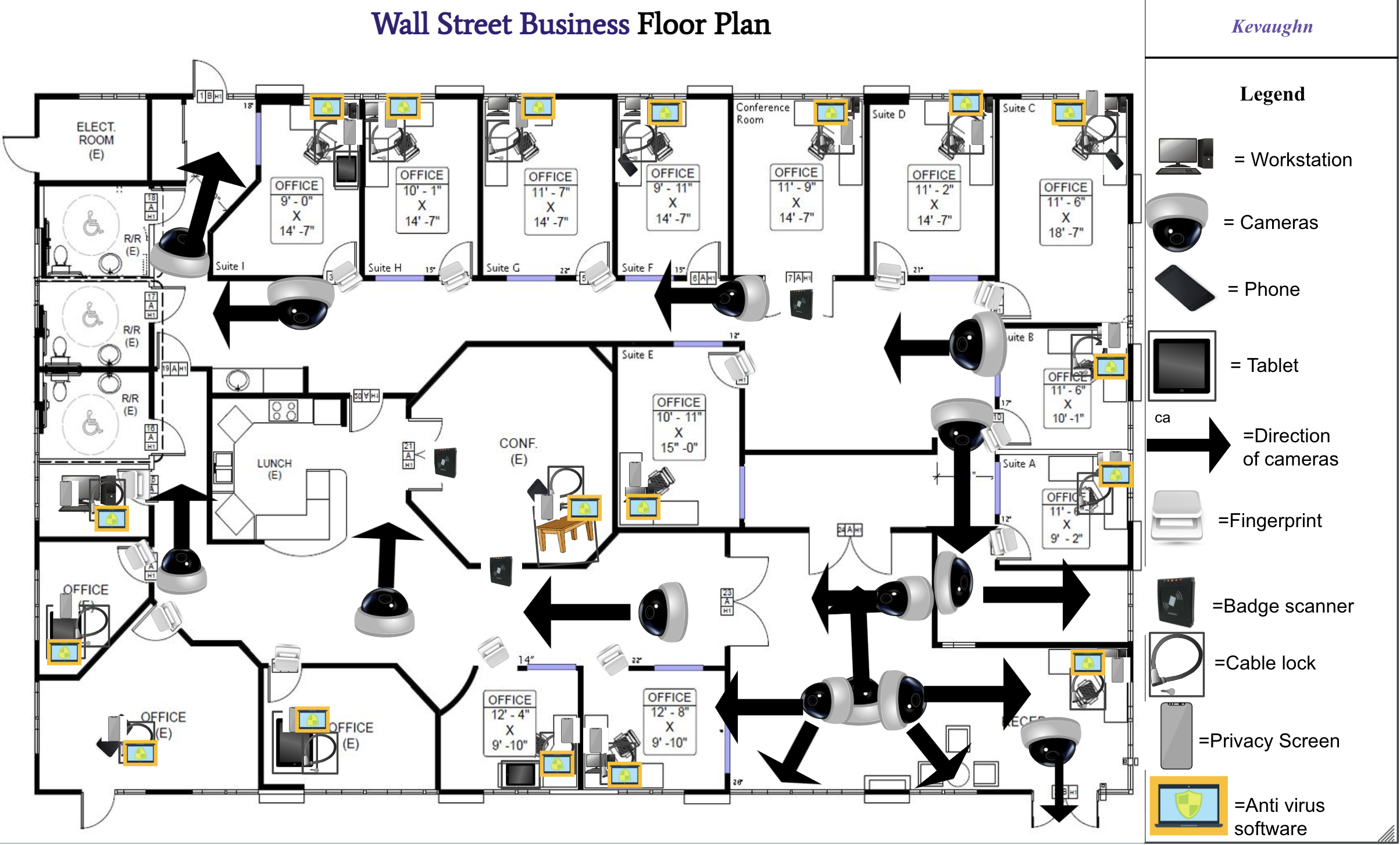 Wall Street Business Floor Plan Project